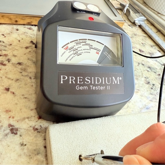 Natural Diamond 1/4 Carat 14k White Gold Classic Princess Cut Contempora… - Picture 9 of 10